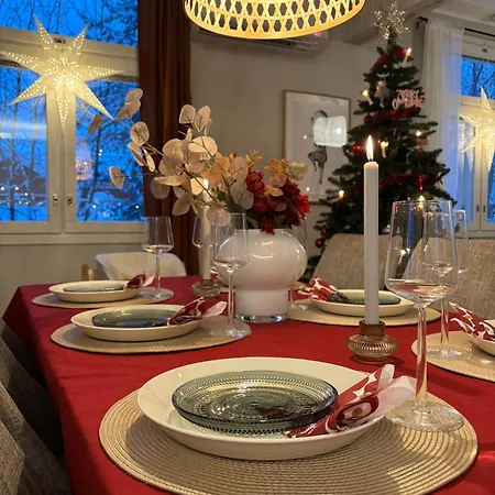 Villa Spacious And Cozy Family-friendly Wooden House Rovaniemi